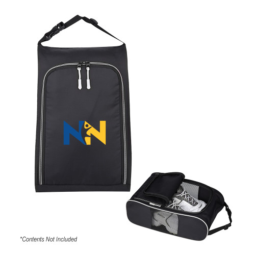  Crosstown Side Mesh Black Shoe Bag - Near North Health Primary Mark