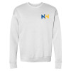 Thumbnail image for  Bella + Canvas White Fleece Crew