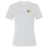Thumbnail image for  Bella + Canvas Womens White Relaxed Cotton T Shirt