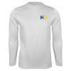 Thumbnail image for  White Performance Long Sleeve Shirt