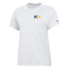 Thumbnail image for  Champion Womens  White Core Short Sleeve Tee