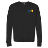Thumbnail image for  Bella + Canvas Black Fleece Crew