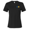 Thumbnail image for  Bella + Canvas Womens Black Relaxed Cotton T Shirt