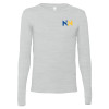 Thumbnail image for  Bella + Canvas Ash Grey Jersey Cotton Long Sleeve T Shirt