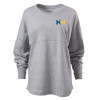 Thumbnail image for  Boxercraft Womens Oxford Grey Heather Pom Pom Jersey Tee