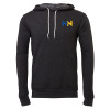 Thumbnail image for  Bella + Canvas Dark Grey Heather Fleece Hood
