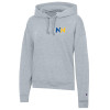 Thumbnail image for  Champion Womens Oxford Grey Powerblend Pullover Hood