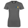 Thumbnail image for  Next Level Womens Charcoal Boyfriend Tee