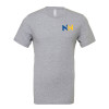 Thumbnail image for  Bella + Canvas Heather Grey CVC T Shirt