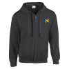 Thumbnail image for  Charcoal Fleece Full Zip Hoodie