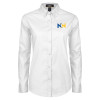 Thumbnail image for  Womens White Twill Button Down Long Sleeve