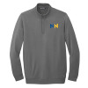 Thumbnail image for  TravisMathew Grey Newport 1/4 Zip Fleece