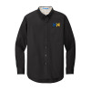 Thumbnail image for  Black Twill Button Down Long Sleeve