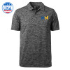 Thumbnail image for  Charcoal Honeycomb Jacquard Polo