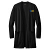 Thumbnail image for  Mercer + Mettle Womens Black Open Front Cardigan Sweater