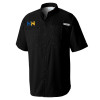 Thumbnail image for  Columbia Black Tamiami Performance Short Sleeve Shirt