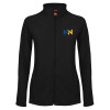 Thumbnail image for  Womens Black Fleece Full Zip Jacket
