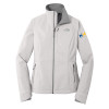Thumbnail image for  The North Face Womens Light Grey Heather Apex Barrier Softshell Jacket