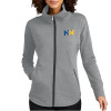Thumbnail image for  OGIO Womens Grey Heather Luuma Full Zip Fleece