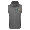 Thumbnail image for  Womens Charcoal Fleece Full Zip Vest