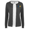 Thumbnail image for  Womens Charcoal Cardigan Sweater