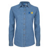 Thumbnail image for  Womens Denim Long Sleeve Shirt