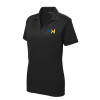 Thumbnail image for  Womens Black Dry Mesh Polo