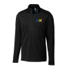 Thumbnail image for  C&B Black Clique Ice Pique Half Zip