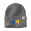Thumbnail image for  Carhartt Heather Grey Knit Beanie w/Cuff