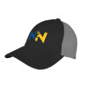 Thumbnail image for  Black/Charcoal Mesh Back Unstructured Low Profile Hat