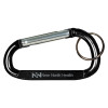 Thumbnail image for  Black Carabiner with Split Ring