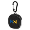 Thumbnail image for  Black/White Waterproof Speaker w/ Carabiner