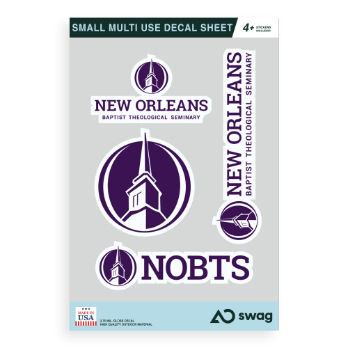  Small Multi Use Decal Sheet - NOBTS Small Sticker Sheet