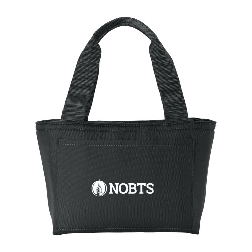  Insulated Black Lunch Tote - NOBTS Wordmark