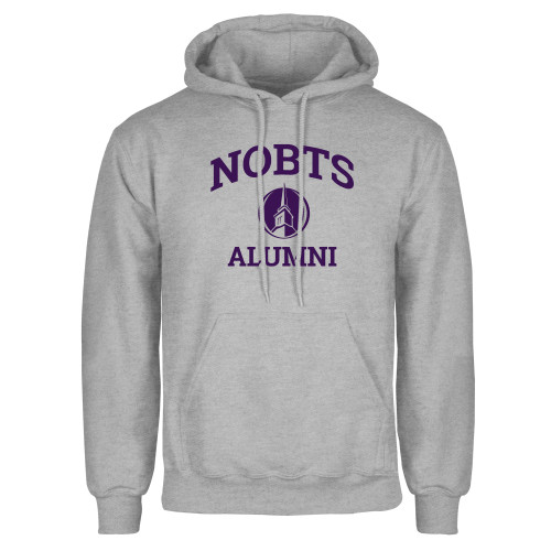  Grey Fleece Hoodie - NOBTS Alumni