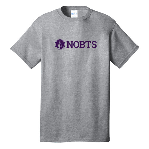  Extended Athletic Heather T Shirt - NOBTS Wordmark