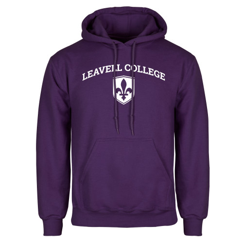  Purple Fleece Hoodie - Leavell College