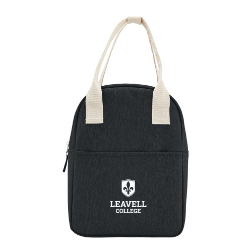  Black WorkSpace Lunch Cooler Bag - Leavell College Primary Mark Stacked