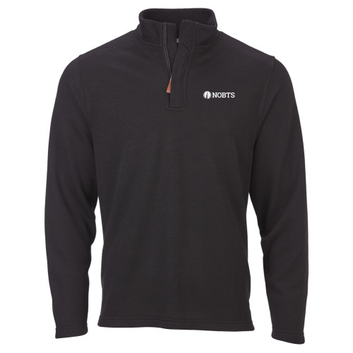  Boxercraft Black Sullivan 1/4 Zip - NOBTS Wordmark
