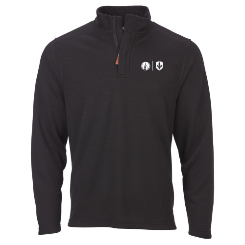  Boxercraft Black Sullivan 1/4 Zip - Steeple & Shield