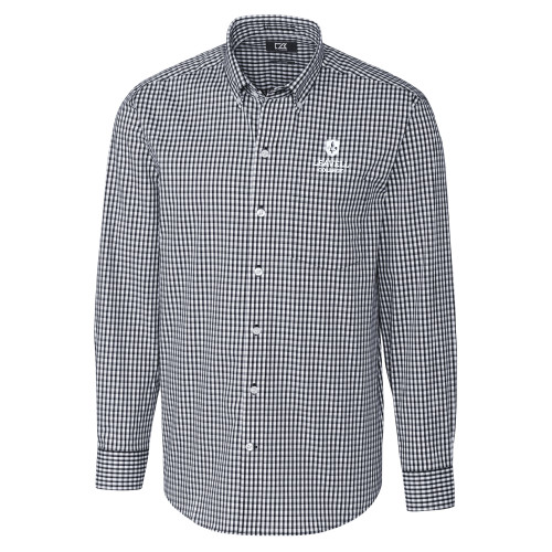 Main Image for  Cutter & Buck Charcoal Gingham Long Sleeve Button Down