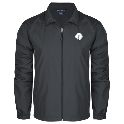  Charcoal Full Zip Wind Jacket - NOBTS Steeple Mark
