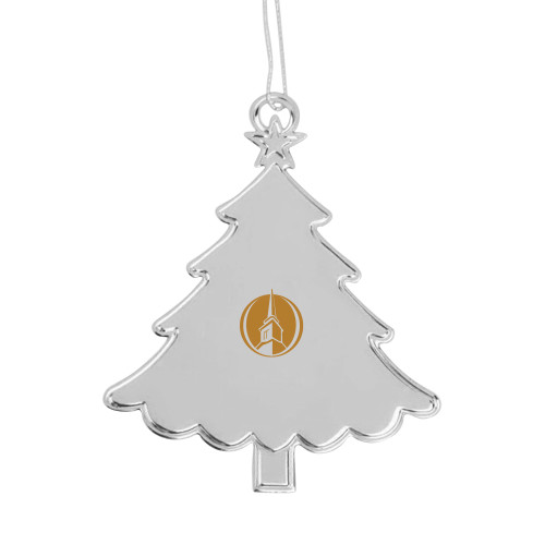  Silver Tree Ornament - NOBTS Steeple Mark Engraved