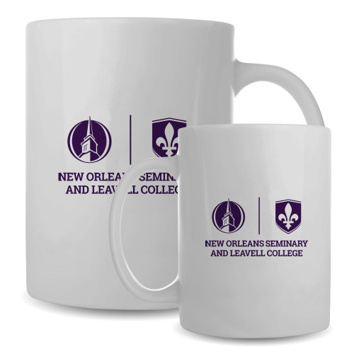  Full Color White Mug 15oz - New Orleans Seminary & Leavell College