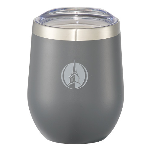  Corzo Vacuum Insulated Charcoal Cup 12oz - NOBTS Steeple Mark Engraved