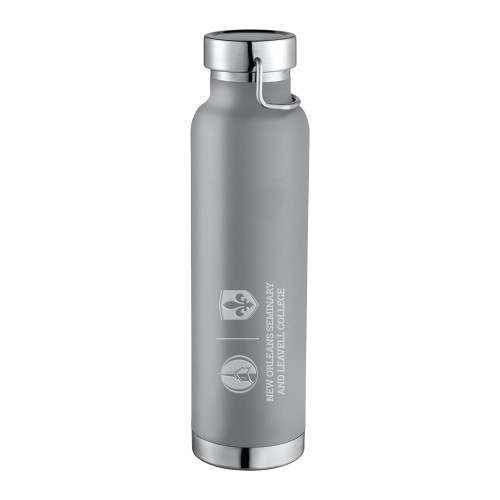 Thor Copper Vacuum Insulated Grey Bottle 22oz - New Orleans Seminary & Leavell College Engraved