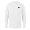 Thumbnail image for  White Long Sleeve Hooded Tee