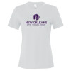 Thumbnail image for  Bella + Canvas Womens White Relaxed Cotton T Shirt
