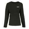 Thumbnail image for  Womens Black Long Sleeve Hooded Tee