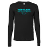 Thumbnail image for  Bella + Canvas Black Jersey Cotton Long Sleeve T Shirt